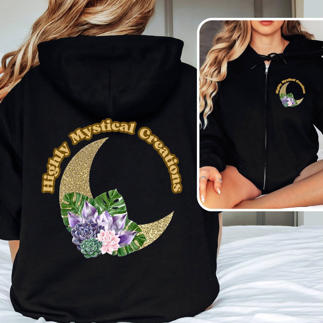 Highly Mystical Creations Zip Up Hoodie (Preorder Ends November 17th)