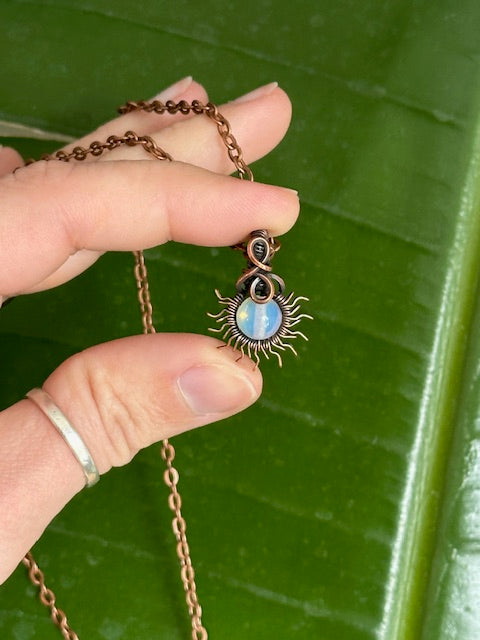 Opalite Sun Necklace