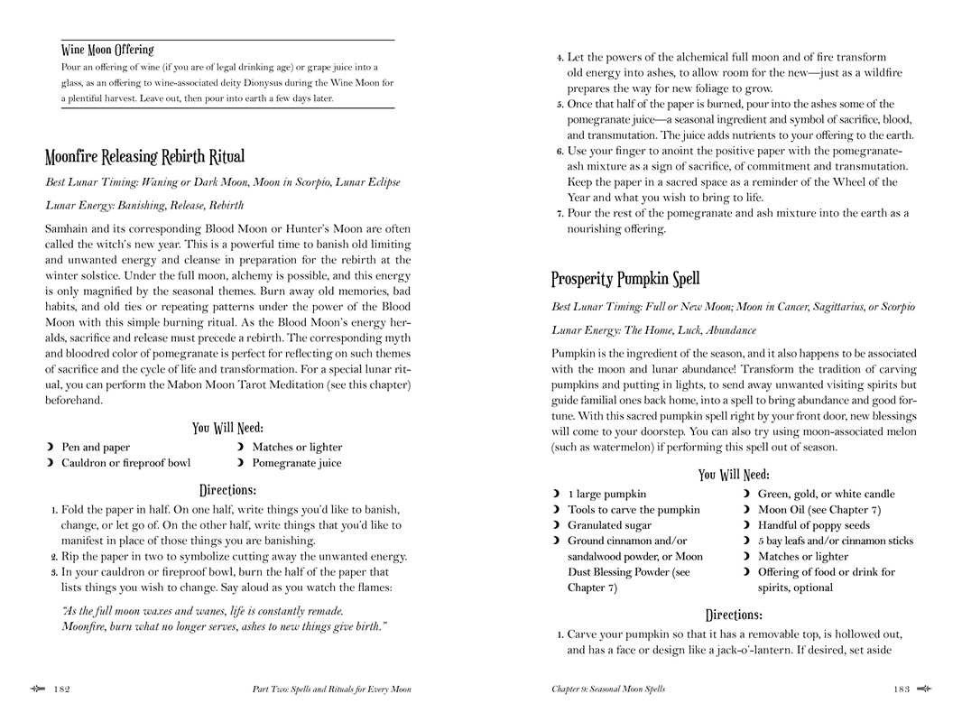 Modern Witchcraft Book of Moon Magick
