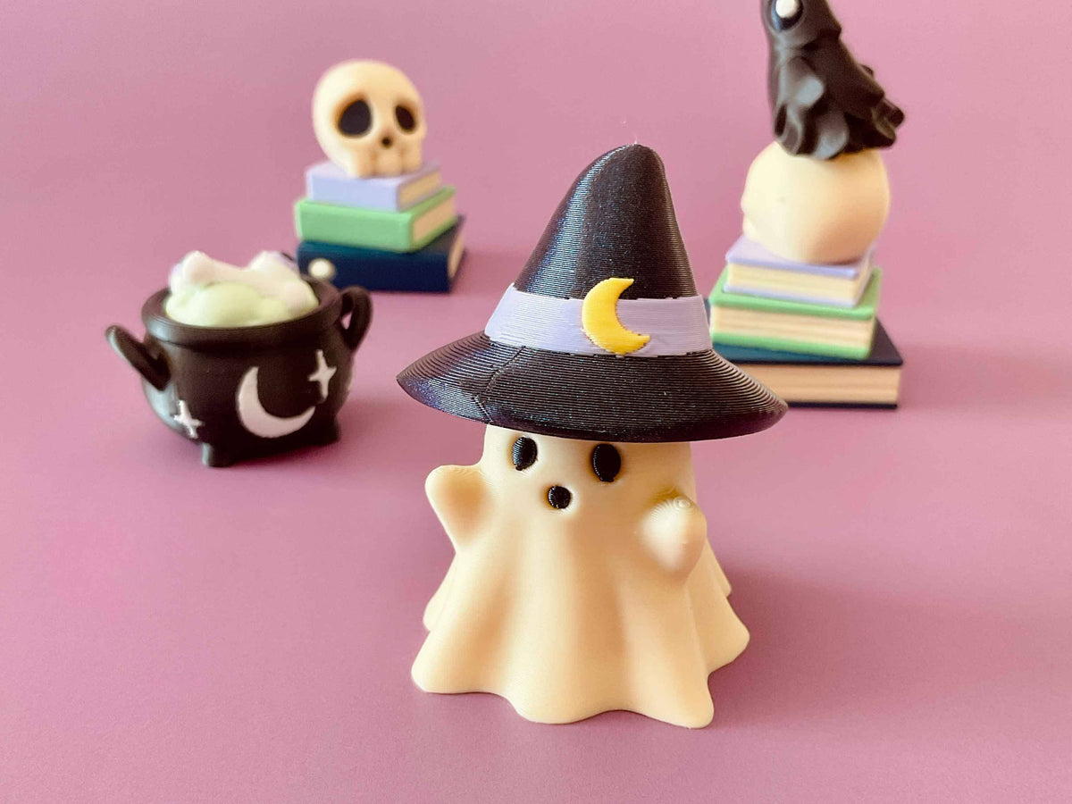 Cauldron with Purple Bubbles
