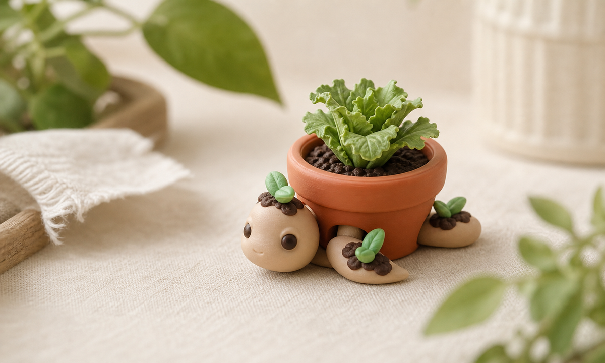 Garden Turtle: Strawberries