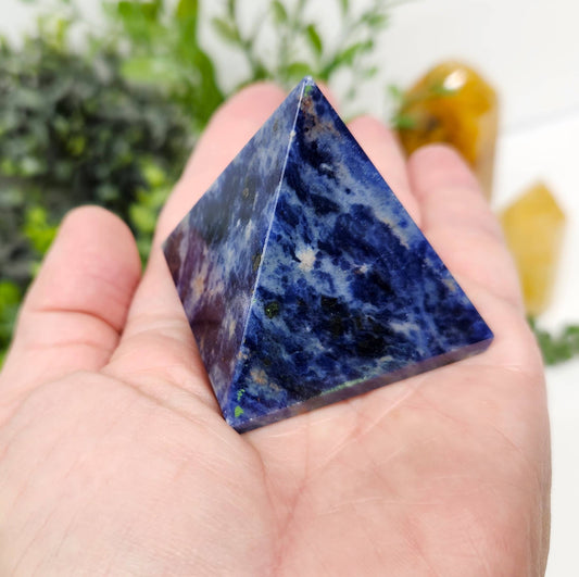 Sodalite Pyramid