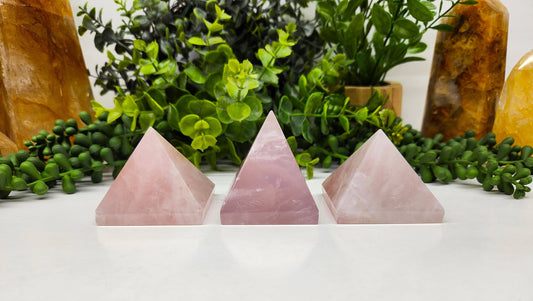 Rose Quartz Pyramid