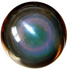 Rainbow Obsidian Sphere