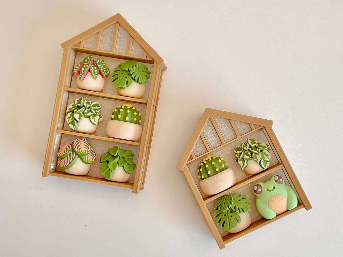 2x2 Greenhouse Plant Shelf  Shelves / Keychain