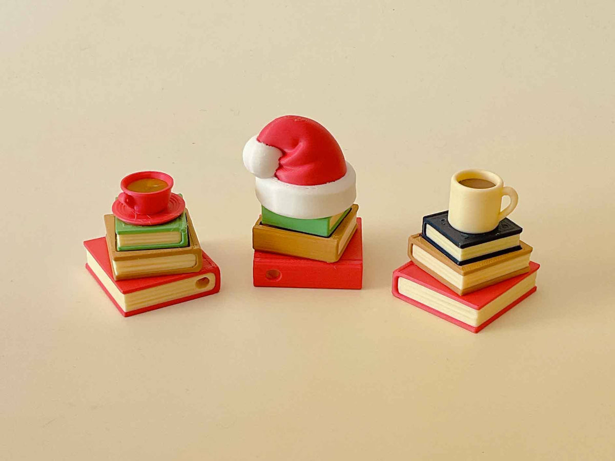 3-shelf Book Nook / Keychain
