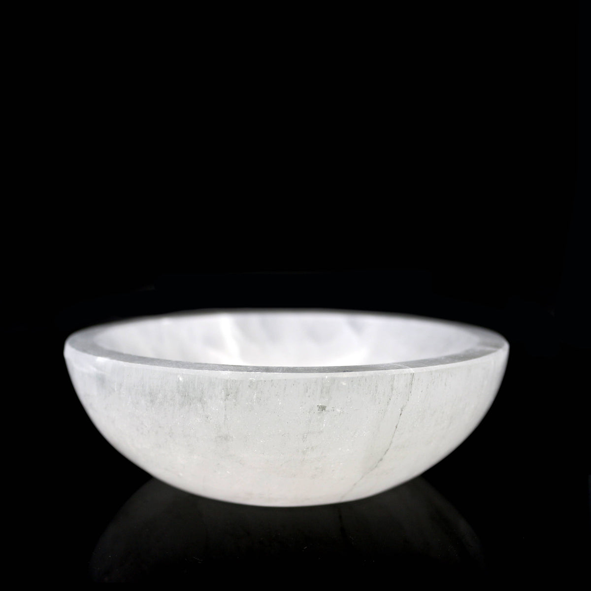 Selenite Smudge Bowl - Round (6 in.)
