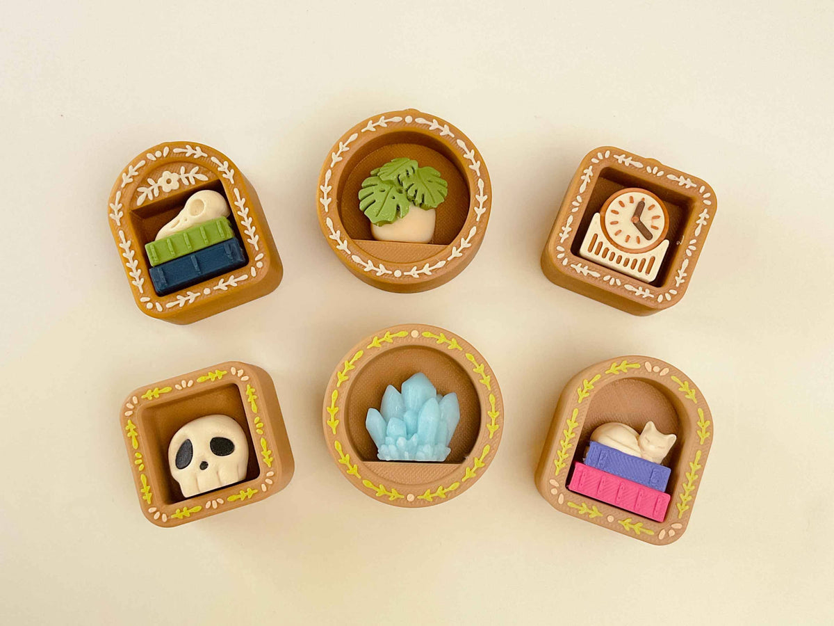Spooky Skull on a Shelf