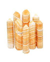 Orange Calcite Tower