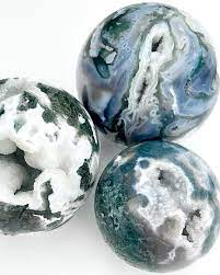 Moss Agate Sphere