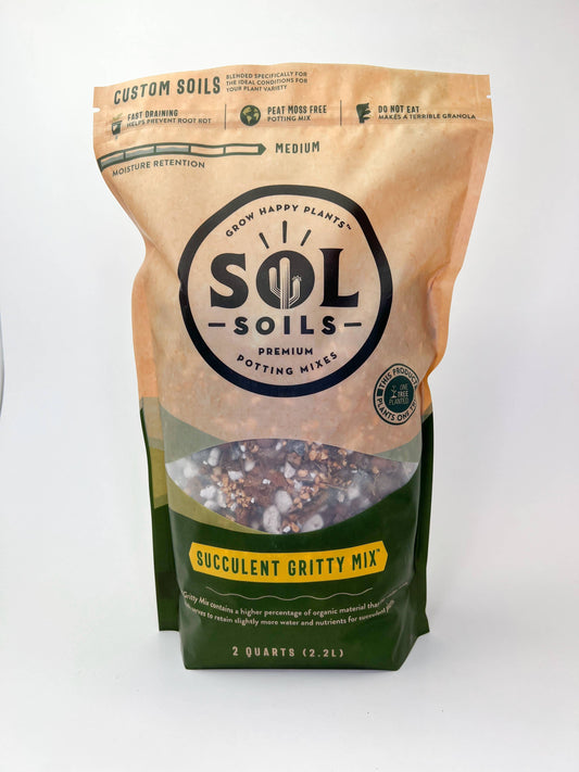 Sol Soils - Soil (2Qt) Succulent Gritty Mix