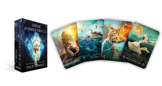Divine Animals Oracle: 44 Full-Color Cards & Guidebook