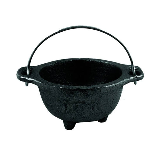 Triple Moon Cast Iron Cauldron