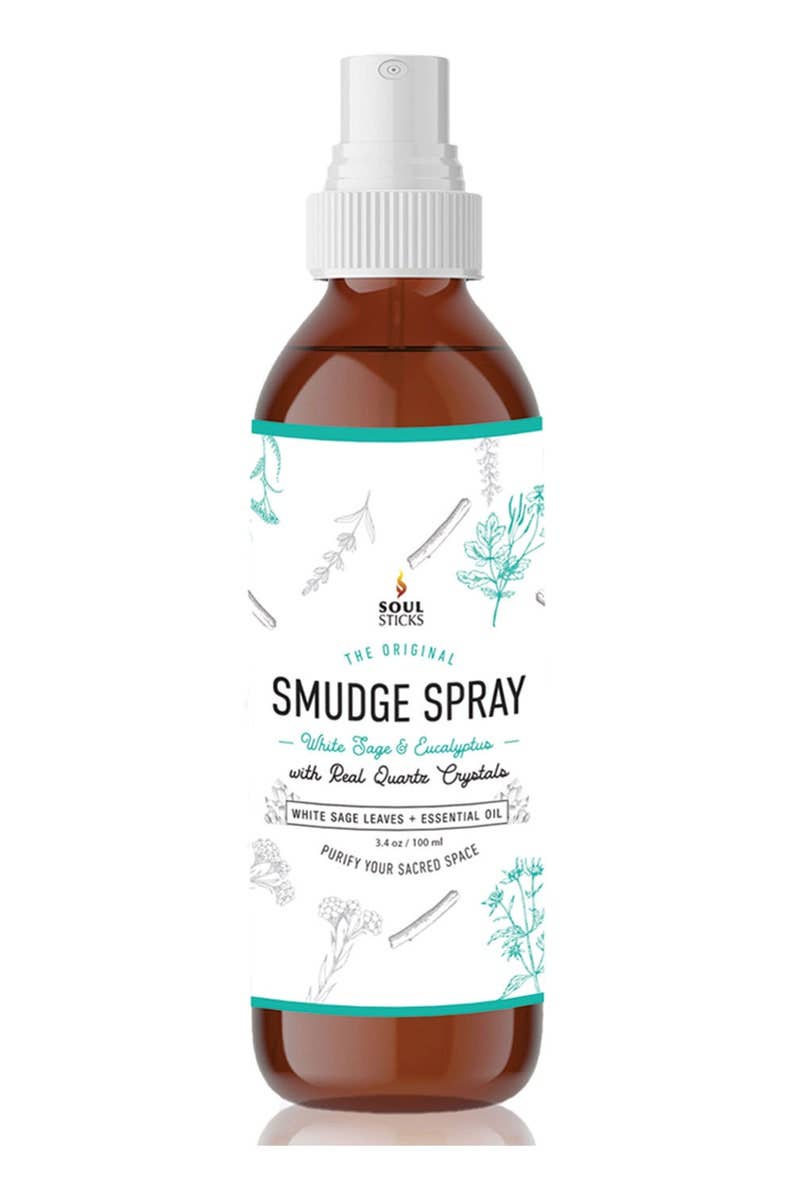 White Sage Eucalyptus Soul Sticks Smudge Spray 3.5oz