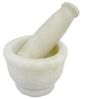 Stone Mortar and Pestle Bowl