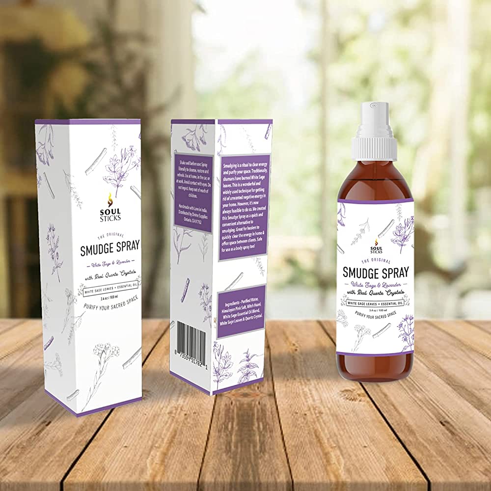 White Sage Lavender Smudge Spray